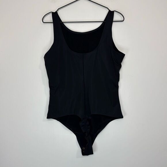 Pinsy High Neck Hourglass Shapewear Cheeky Bodysuit 1X - Picture 4 of 8